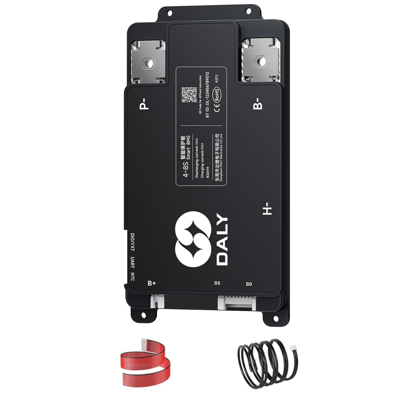 DALY BLACK SMART BMS 4-8S 150A